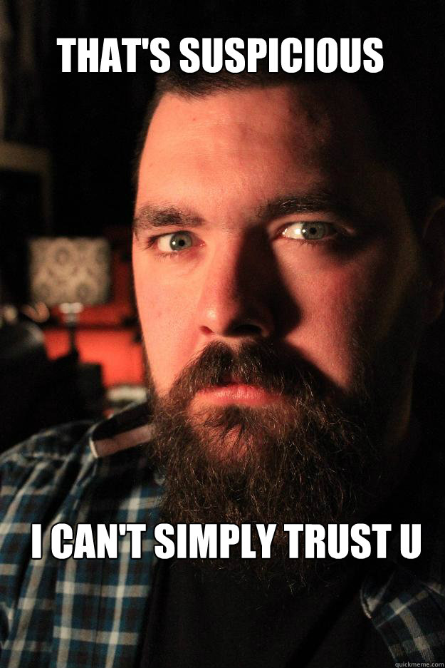 That's suspicious i can't simply trust u  Dating Site Murderer