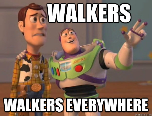 Walkers walkers everywhere  Toy Story