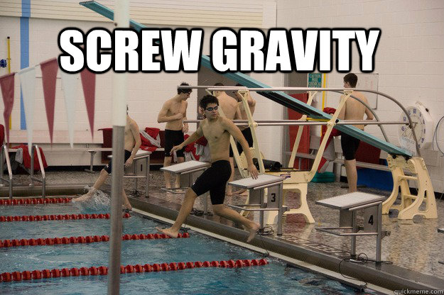 Screw Gravity  Silly Swimmer
