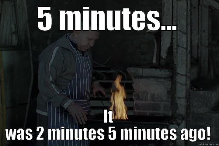 5 minutes turkish - 5 MINUTES... IT WAS 2 MINUTES 5 MINUTES AGO! Misc