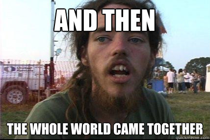 and then the whole world came together  Wook 17