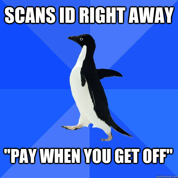 scans id right away 