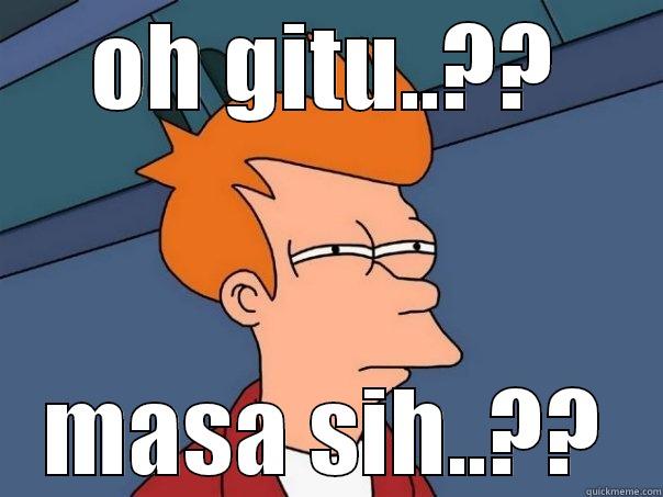 OH GITU..?? MASA SIH..?? Futurama Fry