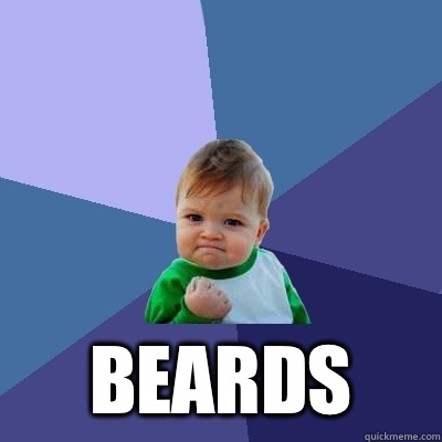  Beards   Success Kid