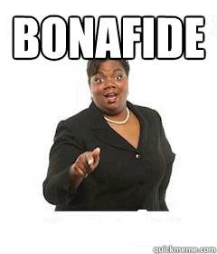 bonafide   sassy black woman