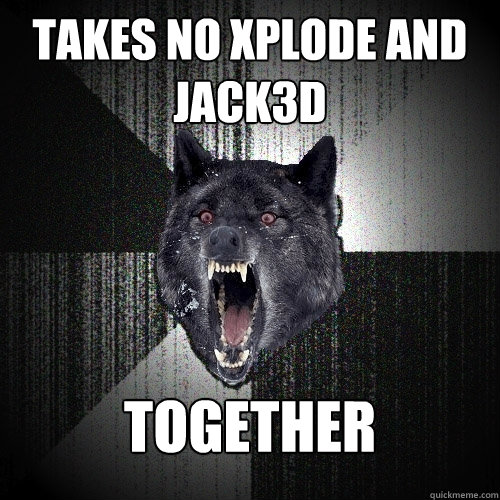 Takes NO Xplode and Jack3D Together  Insanity Wolf