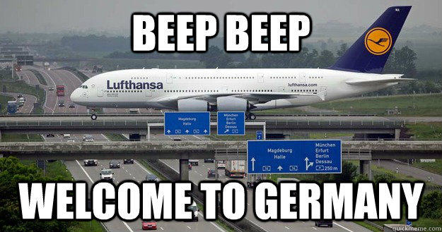 BEEP BEEP Welcome to Germany - BEEP BEEP Welcome to Germany  Humble Civic Airplane