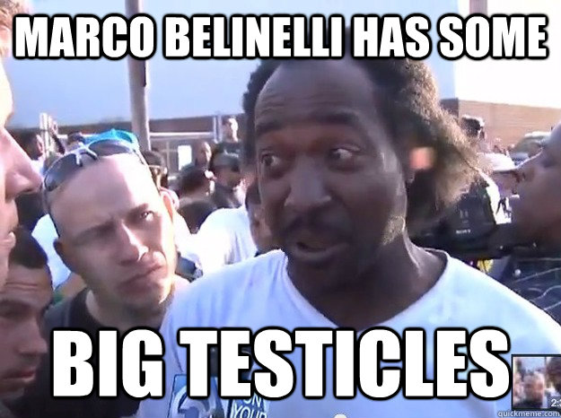 marco belinelli has some Big Testicles  