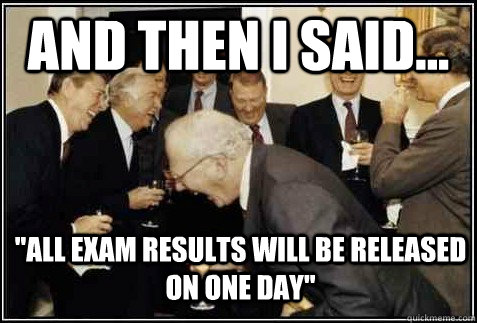 and then i said... 