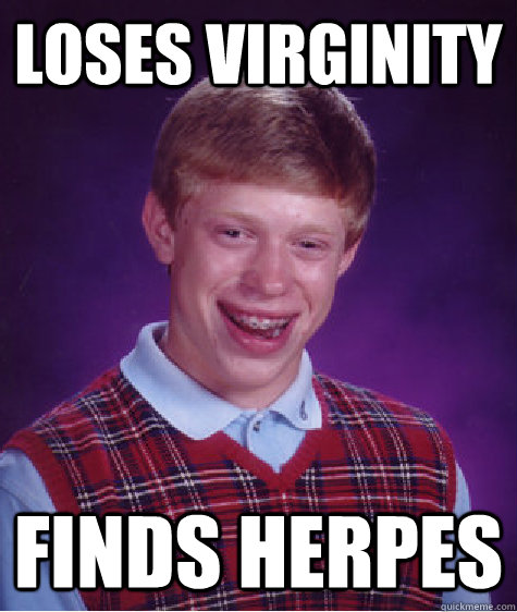 Loses virginity finds herpes - Loses virginity finds herpes  Misc