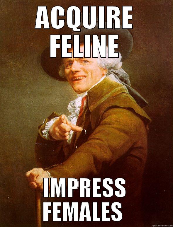 ACQUIRE FELINE IMPRESS FEMALES  Joseph Ducreux