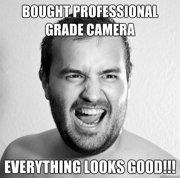 Bought professional grade camera Everything looks good!!!  Its all good