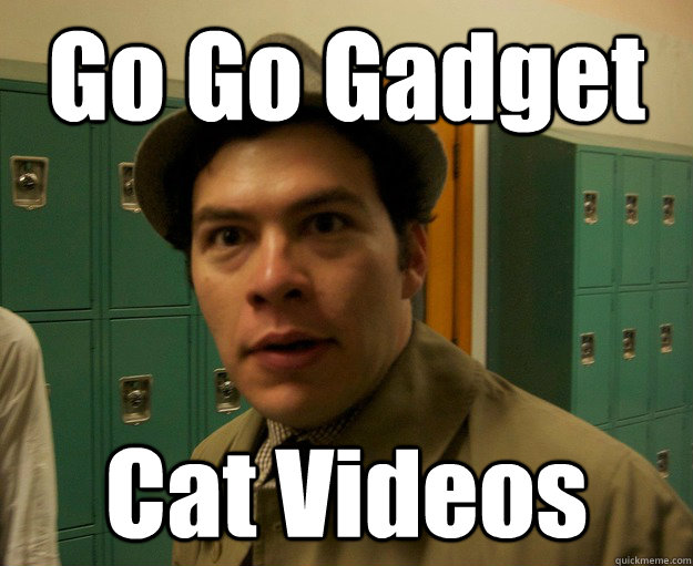 Go Go Gadget Cat Videos  Hipster Actor