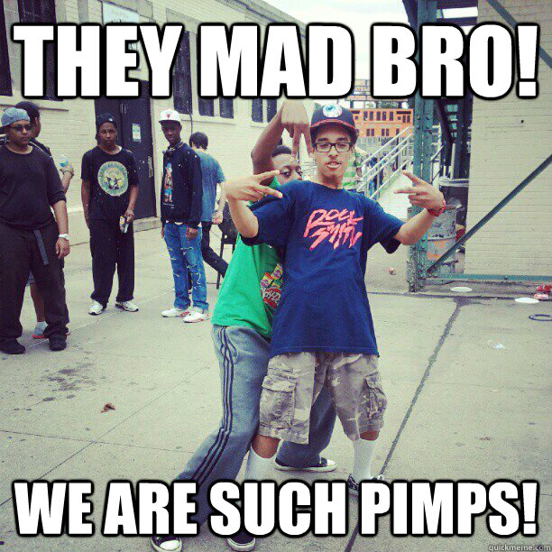 THEY MAD BRO!  WE ARE SUCH PIMPS! - THEY MAD BRO!  WE ARE SUCH PIMPS!  Misc