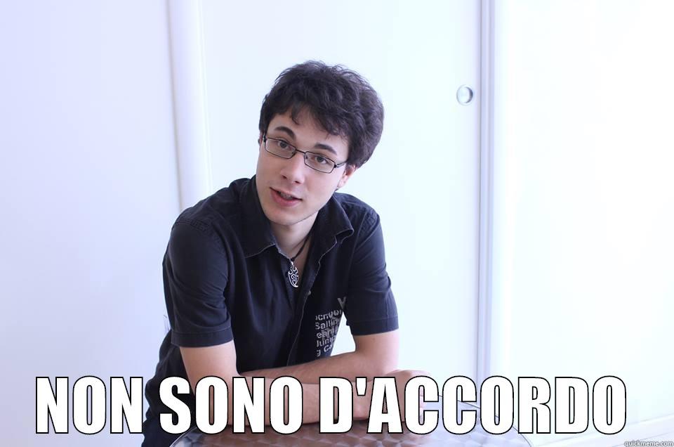  NON SONO D'ACCORDO Misc