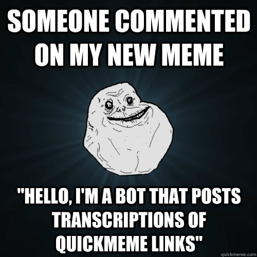 Someone commented on my new meme 