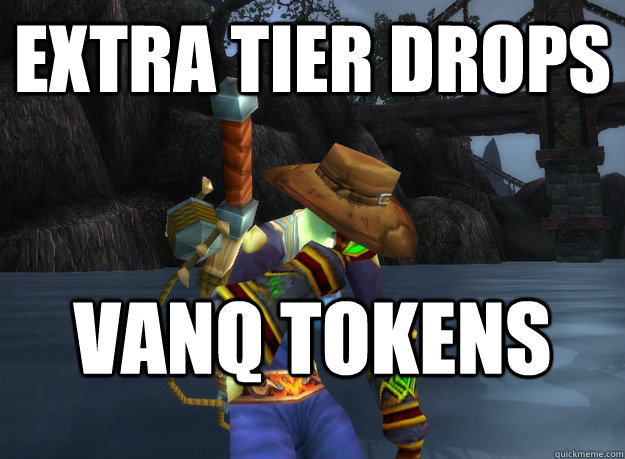 Extra tier drops VANQ TOKENS  