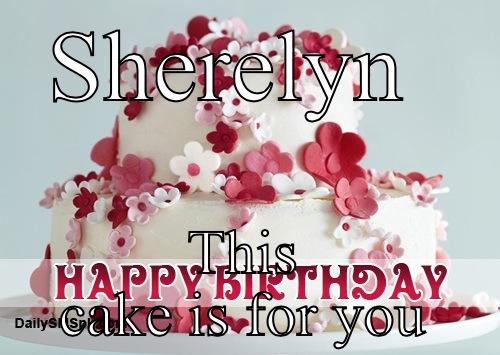 SHERELYN  THIS CAKE IS FOR YOU Misc