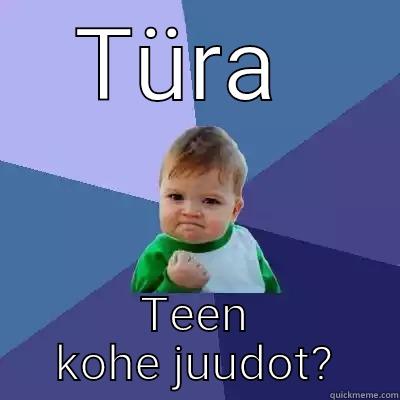 TÜRA  TEEN KOHE JUUDOT? Success Kid
