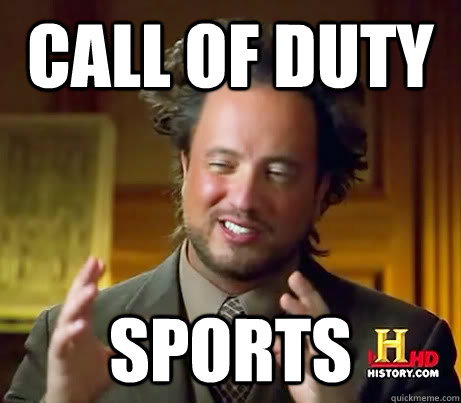 call of duty sports  History Channel Guy