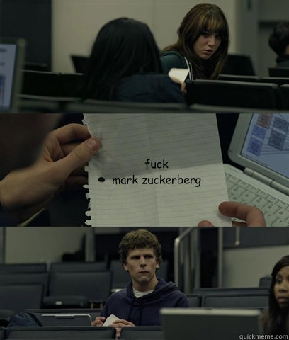 fuck
mark zuckerberg - fuck
mark zuckerberg  Zuckerberg Note Pass