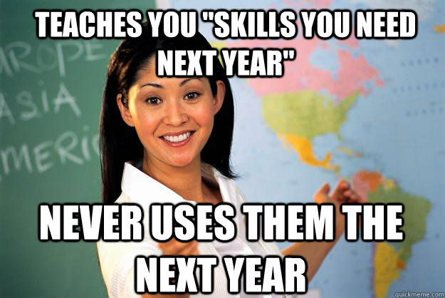 Teaches you 