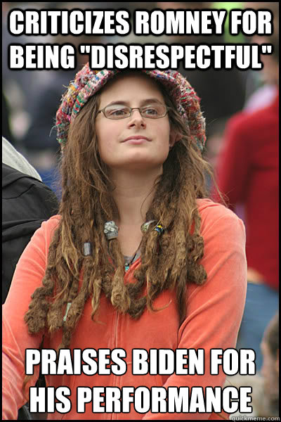 Criticizes Romney for being 