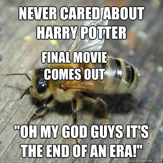 Never cared about harry potter 