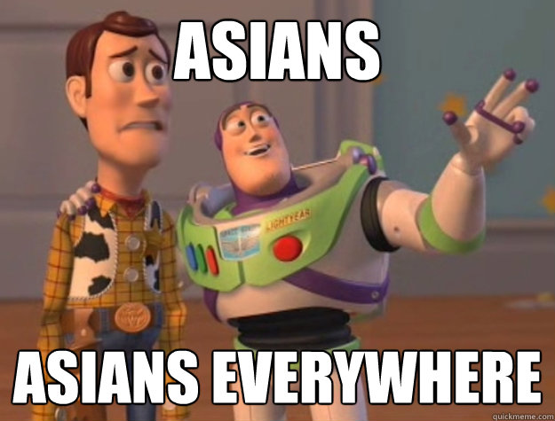 asians asians everywhere - asians asians everywhere  Toy Story