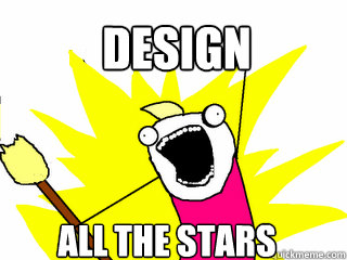 Design All the stars  All The Things