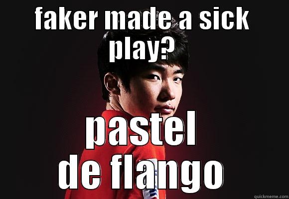 FAKER MADE A SICK PLAY? PASTEL DE FLANGO Misc