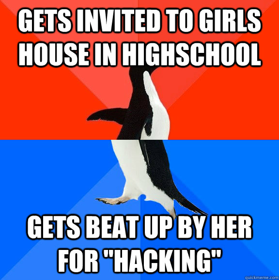 Gets invited to girls house in highschool gets beat up by her for 
