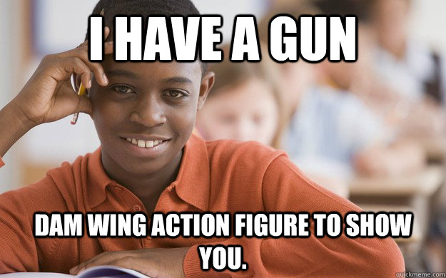 I have a gun dam wing action figure to show you.  - I have a gun dam wing action figure to show you.   Successful Black Son