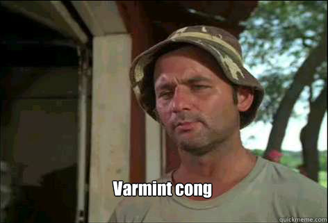 Varmint cong - Varmint cong  Carl Spackler