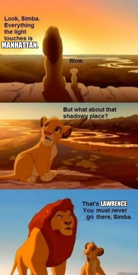 Manhattan. Lawrence. - Manhattan. Lawrence.  Everything the Light Touches