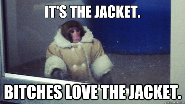 It's the jacket. Bitches love the jacket.  