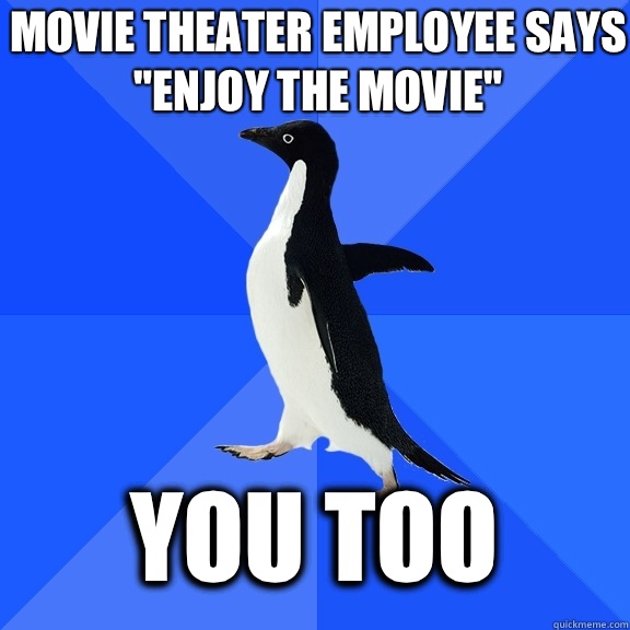 Movie theater employee says 