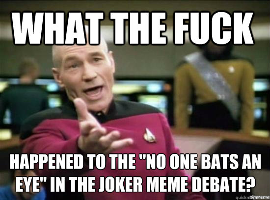 What the fuck HAppened to the 