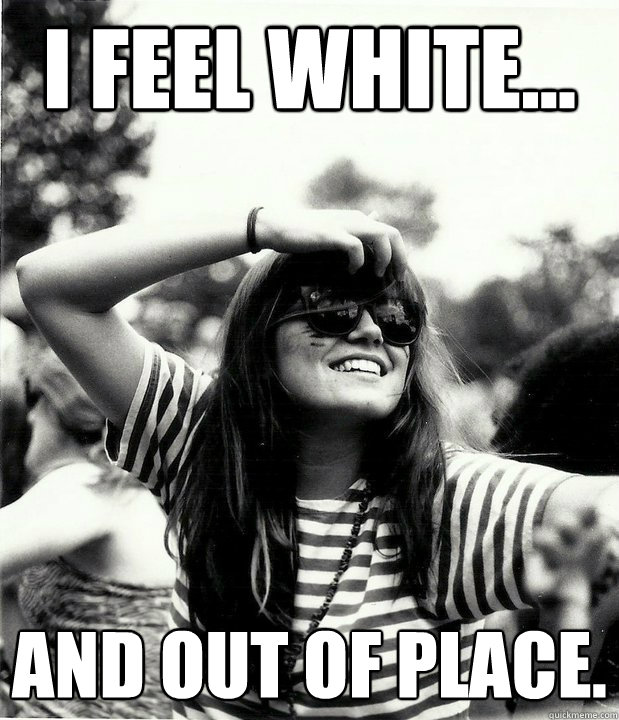 I Feel White... And out of place.  Georgetown Hipster