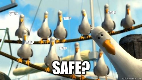 Safe? Safe? Safe? Safe? Safe? Safe? - Safe? Safe? Safe? Safe? Safe? Safe?  Finding Nemo Seagulls