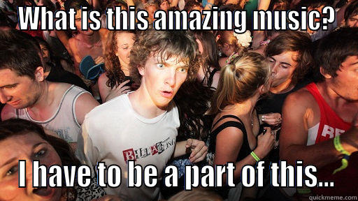WHAT IS THIS AMAZING MUSIC? I HAVE TO BE A PART OF THIS... Sudden Clarity Clarence