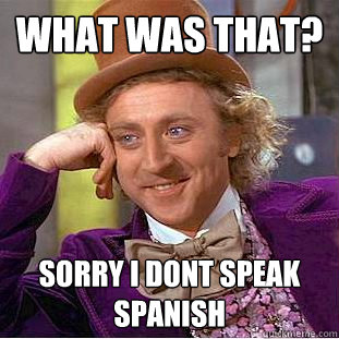 what was that? sorry i dont speak spanish  Creepy Wonka