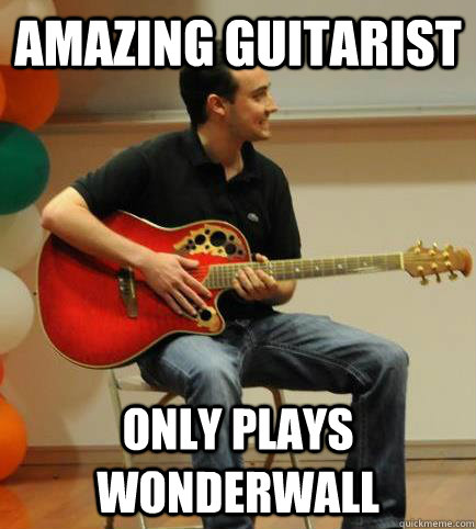 Amazing Guitarist Only plays Wonderwall - Amazing Guitarist Only plays Wonderwall  Previc