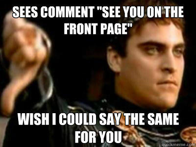 Sees comment 
