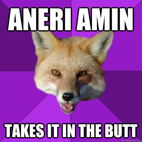 aneri amin takes it in the butt  Forensics Fox