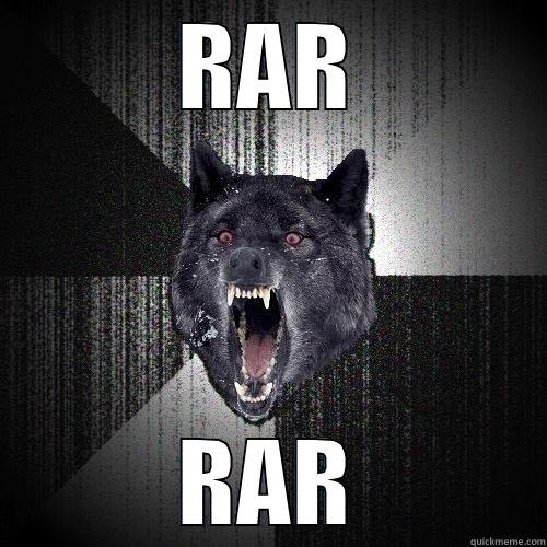 Insanlty wolf - RAR RAR Insanity Wolf