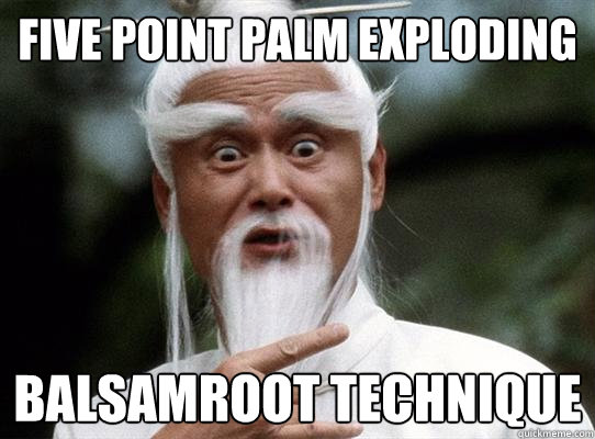 Five Point Palm Exploding Balsamroot Technique - Five Point Palm Exploding Balsamroot Technique  PaiMee