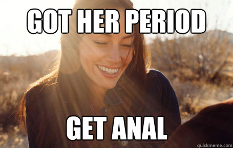 Got her period get anal  Awesome Girlfriend Alice