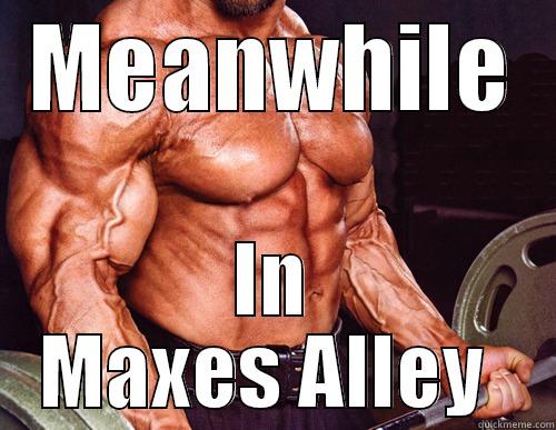 steroid nhead - MEANWHILE IN MAXES ALLEY  Misc