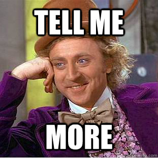 Tell Me MORE   Creepy Wonka